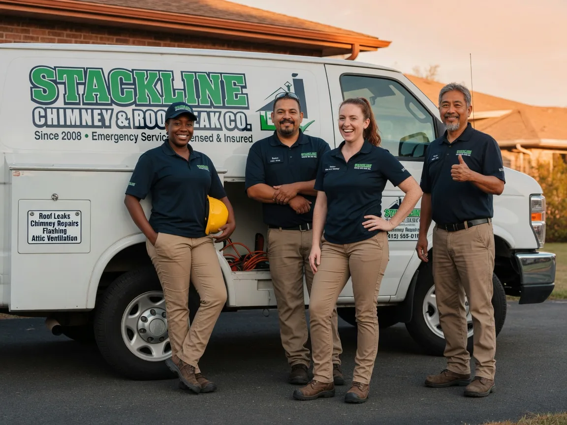 Chimney flashing repair company in Luxor, PA